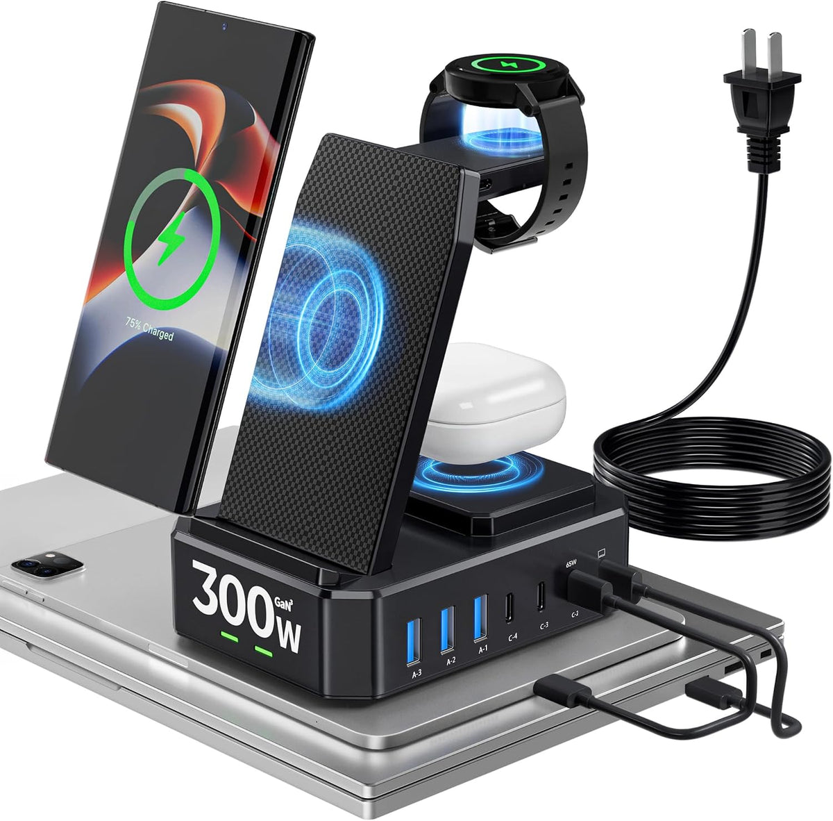 Wireless Charger for Samsung, 300W Wireless Charging Station